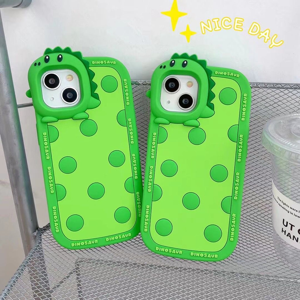 Funda para teléfono celular - Dino - Silicona
