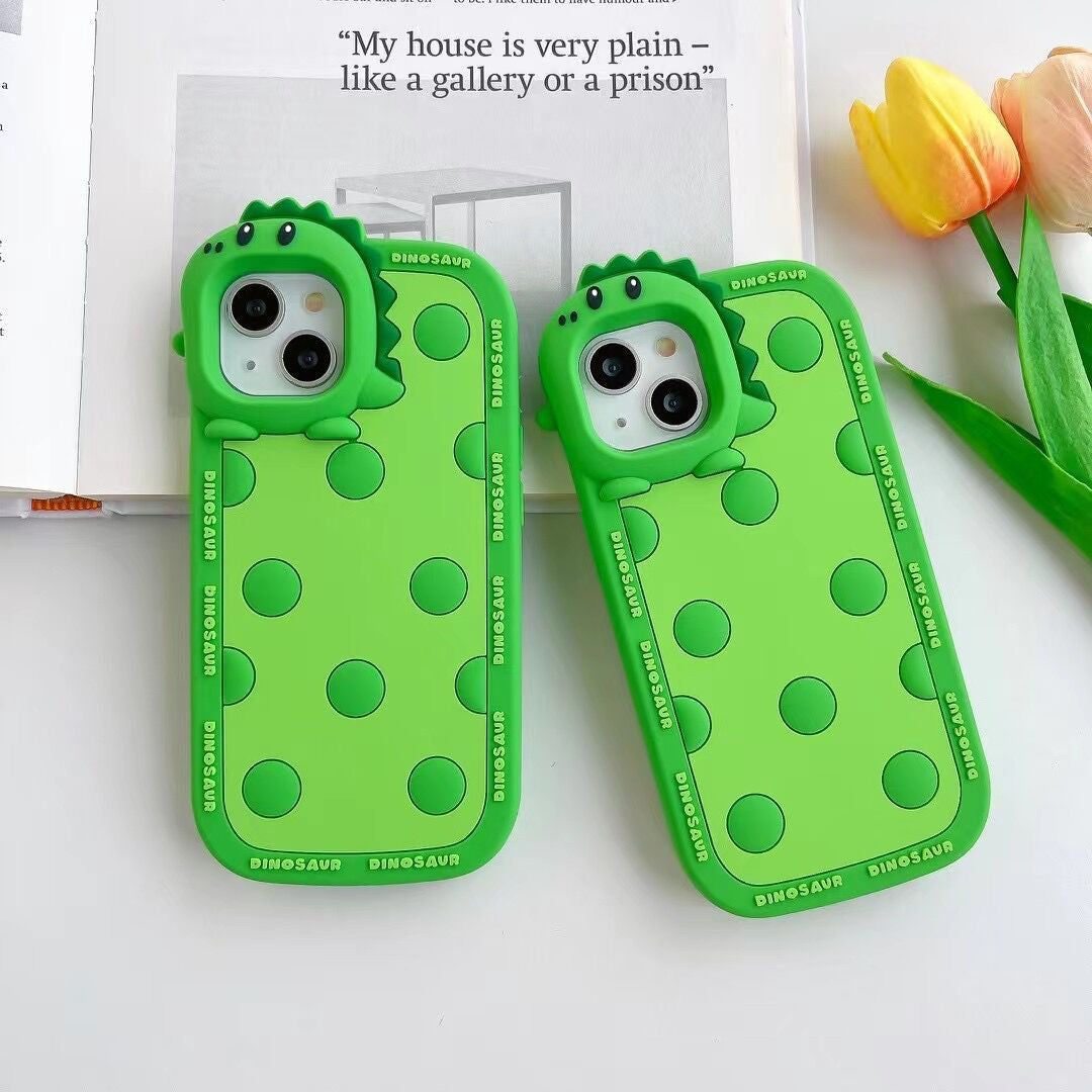 Funda para teléfono celular - Dino - Silicona