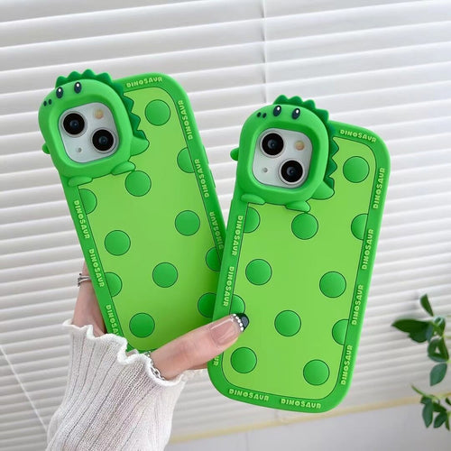 Funda para teléfono celular - Dino - Silicona