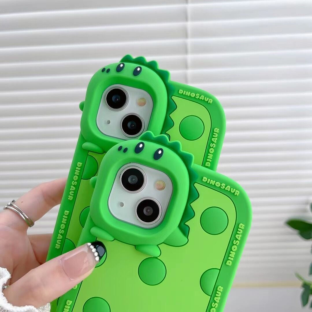 Funda para teléfono celular - Dino - Silicona