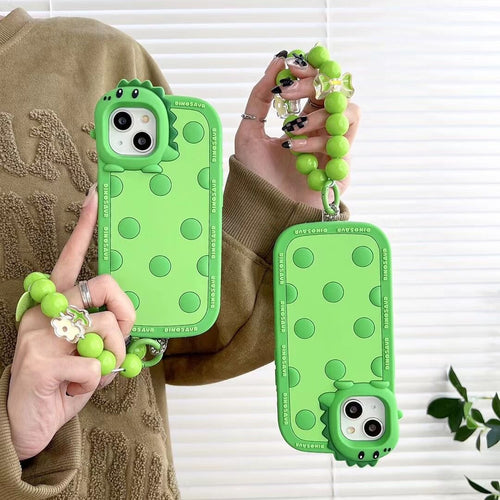 Funda para teléfono celular - Dino - Silicona